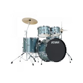 Bateria Tama stage Star 5 Piezas Gris Con Herrajes Sg52kh6c-csv