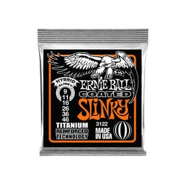 Encordadura Ernie Ball 3122 Hybrid Slinky Coated .09 al .46