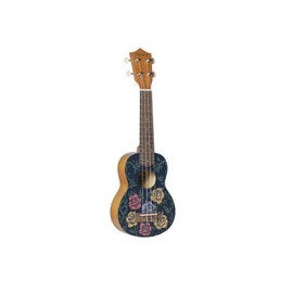 Ukelele Soprano Bamboo Bu-21 Aurora Ukulele Con Funda