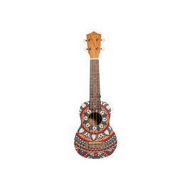 Ukelele Soprano Bamboo Bu-21 Circus Ukulele Con Funda Uculele