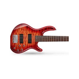 Bajo Electrico Cort Action Dlx V Plus Crs 5 Cuerdas Rojo