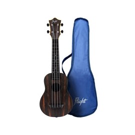 Ukelele Flight Soprano Tus55 Amara Con Funda