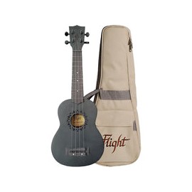 Ukelele Flight Soprano Nus310 Blackbird con funda