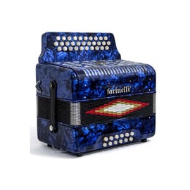 Acordeon Botones Farinelli Azul 3012 Sol , 3012a