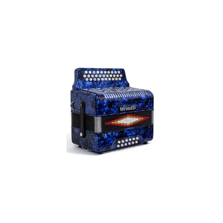 Acordeon Botones Farinelli Azul 3012 Sol , 3012a