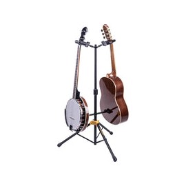 Stand Hercules GS-422B Doble Para Bajo o Guitarra Eléctrica