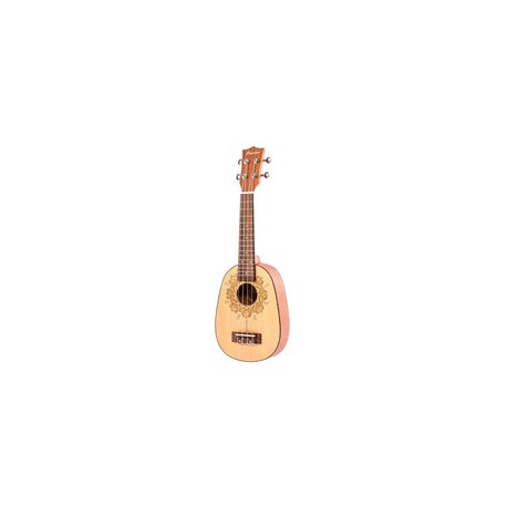 Ukelele Soprano Bamboo Bu-21 Honolulu Ukulele Con Funda Uculele