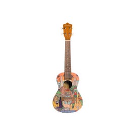 Ukelele Concierto Bamboo Bu-23 Latin Ukulele Con Funda