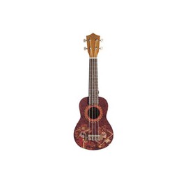 Ukelele Soprano Bamboo Mexico Ukulele Con Funda Bu-21 Mex Uculele