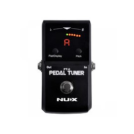 Afinador Nux Pt-6 Electrónico Cromático de Pedal