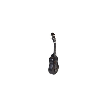 Ukulele Soprano Copacabana Negro Con Funda Cpuk046