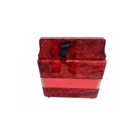 Acordeon Farinelli De Botones Premium Rojo Tono Bea 3012sir
