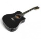 Guitarra Electroacustica Mc Cartney 12 Cdas. Negra, Bfg4117c/12eq4-bk