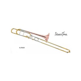 Trombon Silvertone  Sltb026 Vara Tenor Transpositor Sib/fa