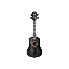 Ukulele Soprano Copacabana Negro Sombreado Con Funda  Cpuk056