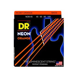 Encordadura DR Para Bajo Electrico 45-105 Neon nob-45