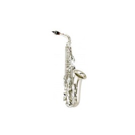 Sax Alto Yamaha Estandar Con Llave De Fa Plateado Yas-280s