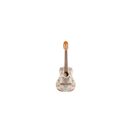 Guitarra Clasica Bamboo Con Funda Gc-36-indi