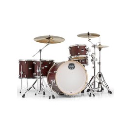 Bateria Mapex 6 Pzas Bloodwood Hardware Cromo C/banco, Ma528sf-6pch-rw