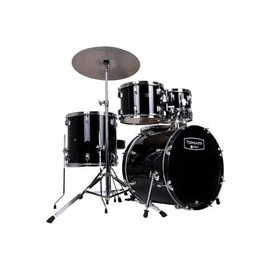 Bateria Mapex Tornado Negra 5 Piezas Tnd5254tcdk