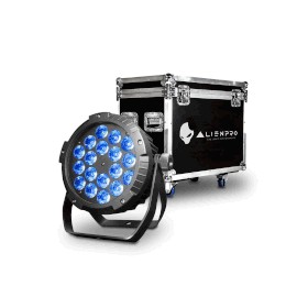 Luz Alien Kit Con 6 Pzas 18x10w Con Case55-kit-18x10