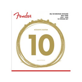 Encordadura Fender P/Docerola 10-50, 0730070423