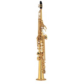 Saxofon Soprano Yamaha Intermedio C/Llave De Fa Y Fa Frontal,Yss475ii