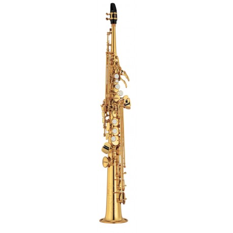 Saxofon Soprano Yamaha Intermedio C/Llave De Fa Y Fa Frontal,Yss475ii