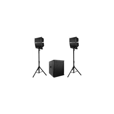 Sistema De Audio Alien Lineal X-Array/Subwoofer 18", X-Array 18