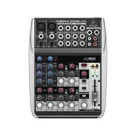 Mezcladora Behringer 10 Canales 2xlr, Q1002usb