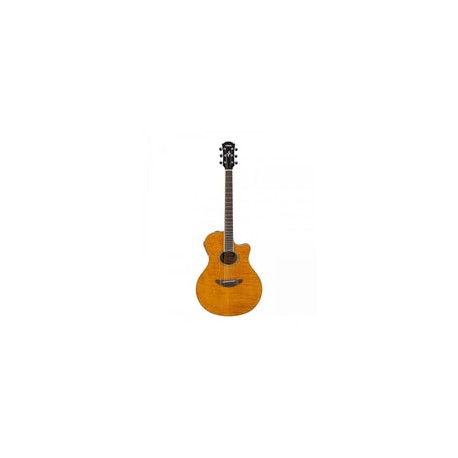 Guitarra Yamaha APX600FM-AM Electroacústica Arce Flameado Ámbar
