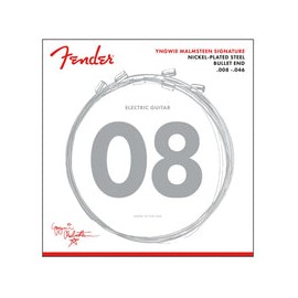 Encordadura Fender Yngwie Malmsteen Signature Para Guitarra Eléctrica .008-.046 0733250600