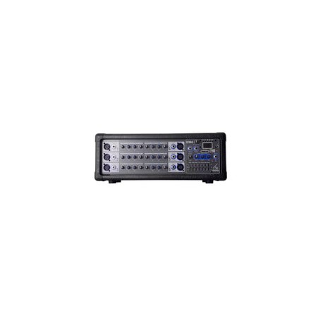 Consola Mezcladora Back-Stage Para Micrófonos 6 Canales 400w 6m4 Usb