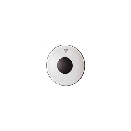 Parche Remo Cs 18" Transparente Centro Negro Cs031810