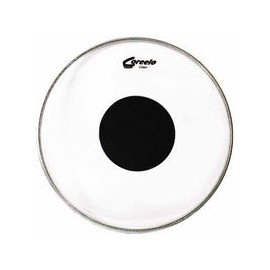 Parche Coreelo 18" Transp. Centro Negro, Tcn18