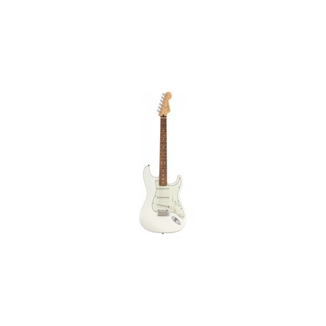 Guitarra Fender Player Stratocaster Polar white Electrica Mexicana 0144503515
