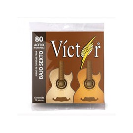 Cuerdas Victor 80 Para Bajo Sexto Encordadura