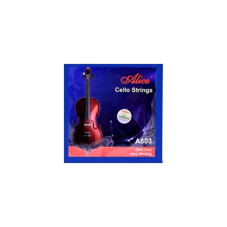 Encordadura Alice P/Chelo, A803
