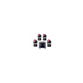Paquete Cabeza Movil Alien Indigo Rgb 30w C/Case (4 Pz), 44-Kit-Cm-30w