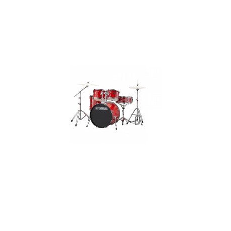 Bateria Acustica Yamaha Rydeen Hot Red C/Platillos Paiste, Rdp2f5rdcymst