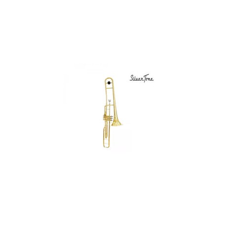 Trombón Émbolos Silvertone Sib Laq,C/Est(Ssl-900l)Sltb009