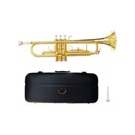Trompeta Silvertone Sib Laqueada Doble Llave3l Sltp007
