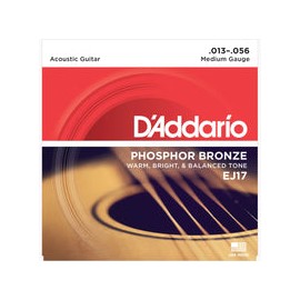 Juego De Cuerdas D Addario P/Guitarra Electroac. Bronze 013-056, Ej-17