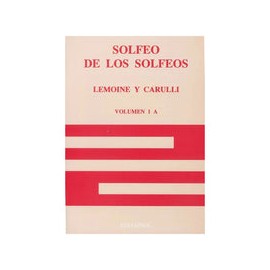 Metodo Solfeo De Los Solfeos Vol. 1a  Lemoine Y Carulli