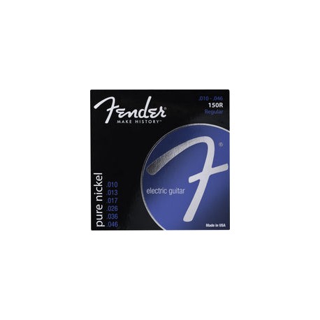 Juego De Cuerdas Fender Guitarra Eléctrica Nickel 10-46, 150r, 0730150406