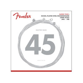 Juego De Cuerdas Fender Bajo Eléctrico 4cdas .045-100, 7250ml