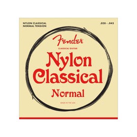 Juego De Cuerdas Fender Guitarra Acústica Nylon 100, 0730100400