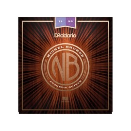 Juego De Cuerdas D´addario P/Guitarra Nickel/Bronze Cal.11-52, Nb1152