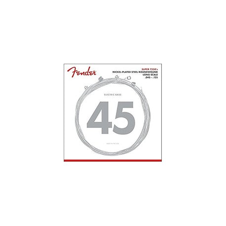 Encordadura Fender P/Bajo Eléctrico 5cdas 7250-5m (45-125) 0737250456