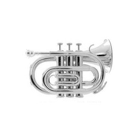 Trompeta Pocket Century Niquelada Cmt-500n, Cntp002
